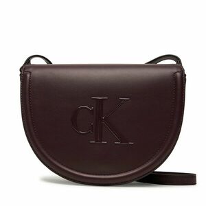 Táska Calvin Klein Bold Ck Saddle Crossbody LV04F3221G Bordó kép