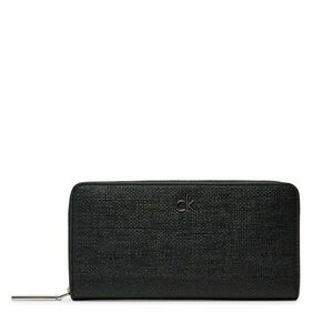 Nagy női pénztárca Calvin Klein Ck Daily Large Zip Around_Tex K60K612960 Fekete kép