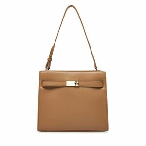 Táska Tommy Hilfiger Th Heritage Shoulder Bag AW0AW17182 Barna kép