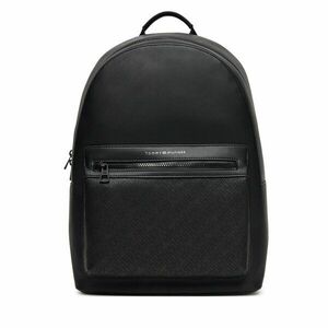 Hátizsák Tommy Hilfiger Th Monogram Backpack AM0AM13834 Fekete kép