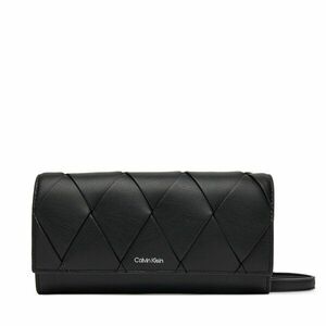 Táska Calvin Klein Ck Woven Convertible Wallet Bag K60K612970 Fekete kép