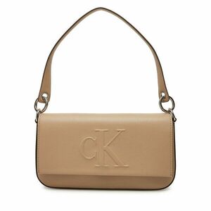 Táska Calvin Klein Jeans Sculpted Flap Shoulder Pouch25 LV04K3148G Bézs kép