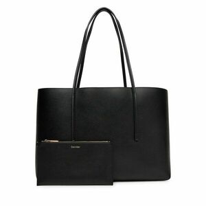 Táska Calvin Klein Foil Logo Tote W/Pouch LV04F3274G Fekete kép