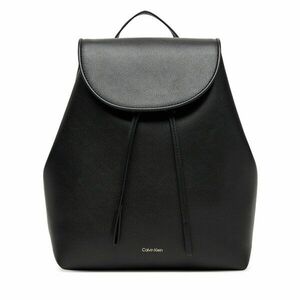 Hátizsák Calvin Klein Foil Logo Flap Backpack LV04F3297G Fekete kép