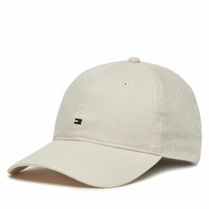 Baseball sapka Tommy Hilfiger Essential Flag Linen Cap AW0AW17130 Ekru kép