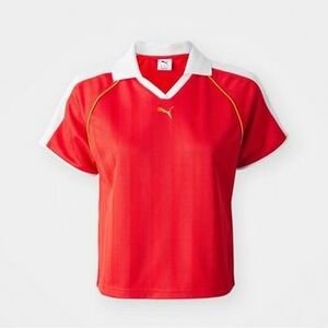 Rövid ujjú galléros pólók Puma RELAXED FOOTBALL JERSEY kép