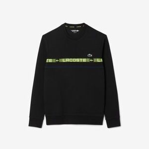 Pulóverek Lacoste BRANDED STRIPE TENNIS SWEATSHIRT kép
