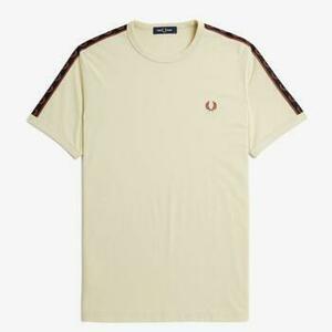 Rövid ujjú pólók Fred Perry CONTRAST TAPE RINGER T-SHIR kép