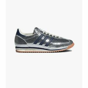 Rövid szárú edzőcipők adidas SL 72 OG Silver Metallic Collegiate Navy (Women's) kép