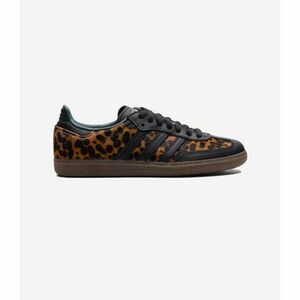 Rövid szárú edzőcipők adidas Samba OG Black Green Leopard (Women's) kép