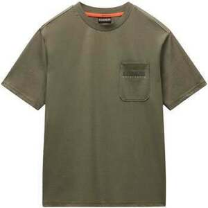 Rövid ujjú pólók Napapijri Fanes Pocket T-Shirt Tea Leaf kép