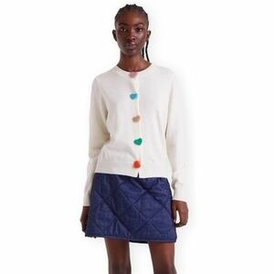 Kabátok Compania Fantastica COMPAÑIA FANTÁSTICA Cardigan 10320 - Ecru kép
