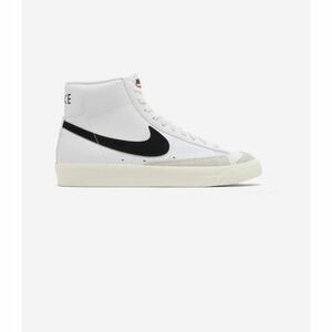 Magas szárú edzőcipők Nike Blazer Mid 77 Vintage White Black kép
