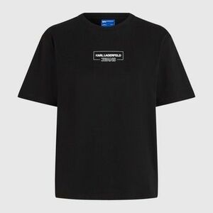 Rövid ujjú pólók Karl Lagerfeld KLJ REG OUTLINE LOGO TEE kép