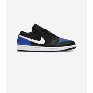 Rövid szárú edzőcipők Nike Jordan 1 Low Black Royal Toe kép