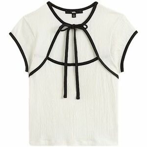 Rövid ujjú pólók Vans KARI TIE NECK TOP CLAS kép