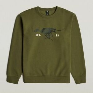 Pulóverek G-Star Raw RUNNING DOG BACK GR R S kép