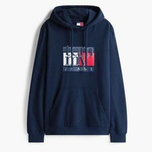 Pulóverek Tommy Jeans TJM REG RWB FLAG HOODIE kép