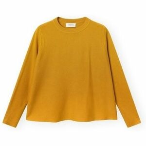 Pulóverek Compania Fantastica COMPAÑIA FANTÁSTICA Knit 10222 - Yellow kép