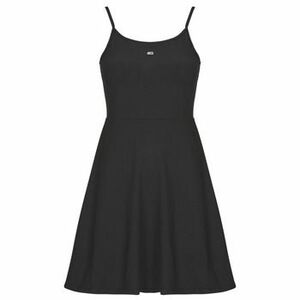 Rövid ruhák Tommy Jeans TJW ESSENTIAL STRAP FLARE DRESS kép