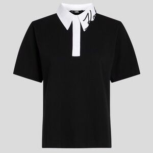 KARL LAGERFELD Nôi póló fekete Karl - XS kép