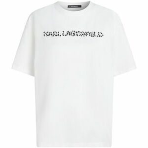 Rövid ujjú pólók Karl Lagerfeld SNOW LEO LOGO OVERSIZED TS kép