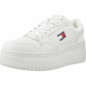 Rövid szárú edzőcipők Tommy Jeans TJW RETRO BASKET FLATFOR kép