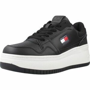 Rövid szárú edzőcipők Tommy Jeans TJW RETRO BASKET FLATFOR kép