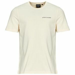 Rövid ujjú pólók Lyle & Scott SCRIPT T-shirt kép