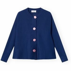 Mellények / Kardigánok Compania Fantastica COMPAÑIA FANTÁSTICA Knit 10212 - Navy Blue kép