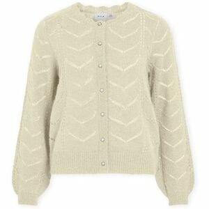 Mellények / Kardigánok Vila Cardigan Tuli L/S - Super Light Natural Melange kép