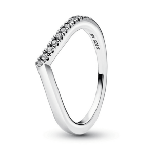 Pandora Pandora Gyengéd ezüst gyűrű cirkónium kövekkel 192394C01 52 mm kép
