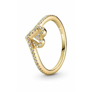 Pandora Pandora Romantic aranyozott gyűrű tiarával Shine 169302C01 50 mm kép