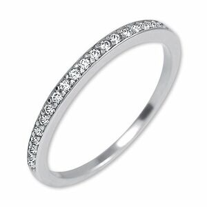 Soliter Soliter Csillogó ezüst gyűrű kristályokkal 745 426 001 00545 04 52 mm kép