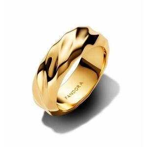 Pandora Pandora Jellegzetes aranyozott gyűrű Shine Essence 163886C00 54 mm kép