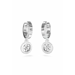 Guess Guess Stílusos acél fülbevaló cirkónium kövekkel 4G Crush JUBE04164JWYGT/U kép