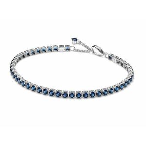 Pandora Pandora Ezüst karkötő kék cirkónium kövekkel Timeless 591469C02 20 cm kép