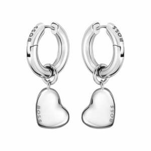 Hugo Boss Hugo Boss Elegáns 2 az 1-ben acél fülbevaló Honey Love 1580640 kép