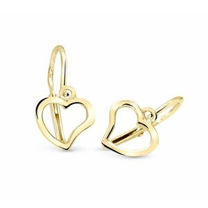 Cutie Jewellery Cutie Jewellery Sárga arany szív fülbevaló C2760-10-X-1 kép