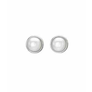Hot Diamonds Hot Diamonds Bájos ezüst fülbevaló gyémántokkal és gyöngyökkel Diamond Amulets DE712 kép
