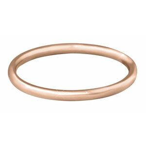 Troli Troli Aranyozott minimalista acél gyűrű Rose Gold 54 mm kép