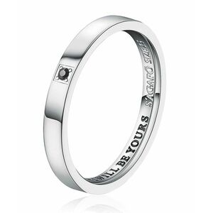 S'Agapõ S'Agapõ Férfi jegygyűrű Swarovski kristállyal For Love SFV32 67 mm kép