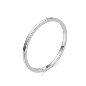 MOISS MOISS Minimalistaezüst gyűrű R0002020 57 mm kép