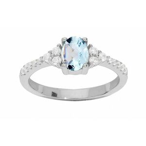 Brilio Silver Brilio Silver Bájos ezüst gyűrű topázzal Mystic Stone SRC0203TZ 58 mm kép