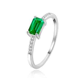 Agato Agato Elegáns ezüst gyűrű csillogó cirkónium kövekkel AGT-R64GR 56 mm kép
