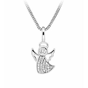 Silver Cat Silver Cat Ezüst nyaklánc Angyal cirkónium kövekkel SC643 (lánc, medál) kép
