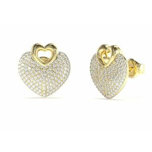 Guess Guess Csillogó szív fülbevaló Crazy In Love JUBE05213JWYGT/U kép