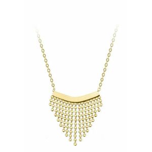Troli Troli Modern acél nyaklánc dísszel Chains Gold kép