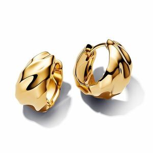 Pandora Pandora Aranyozott karika fülbevaló Essence Shine 263874C00 kép
