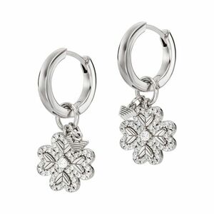 Emporio Armani Emporio Armani Ezüst fülbevaló 2 az 1-ben Négylevelű lóhere cirkónium kövekkel EG3608040 kép